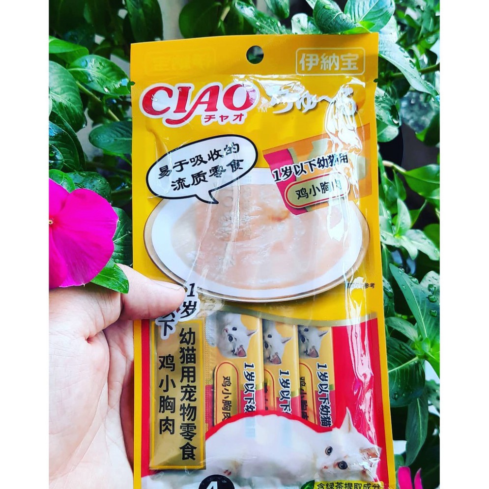Ciao Thanh Churu - Thức ăn cho mèo từ 1 tháng tuổi trở lên ... Cún ún shop
