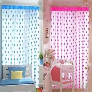 Rèm cửa hình trái tim
