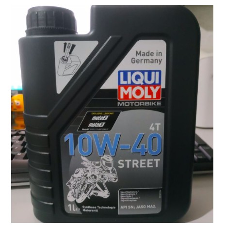 Dầu nhớt Liqui Moly Street 10w40