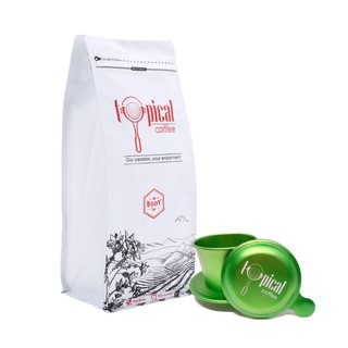 Cà Phê Bột Nguyên Chất Body 1Kg Tặng Phin Pha Cafe Mệnh Mộc