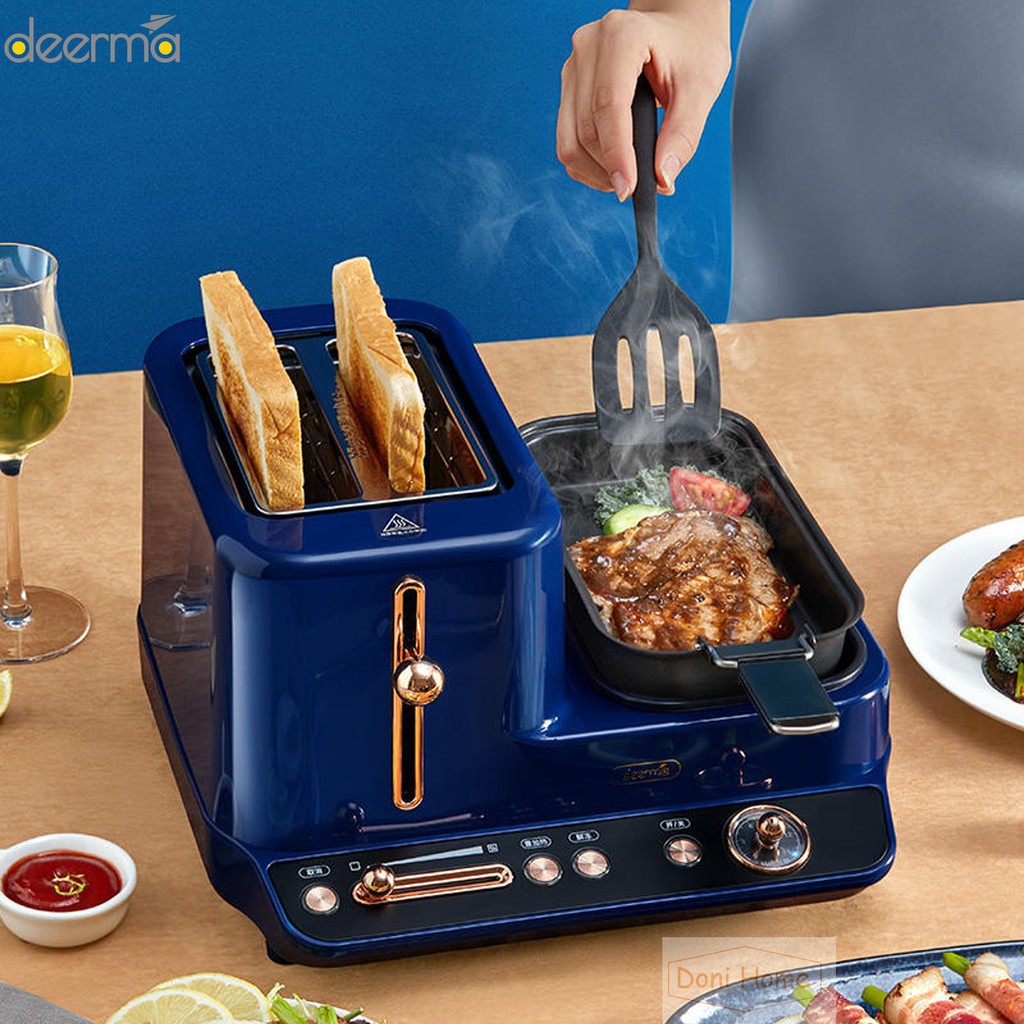 Máy làm đồ ăn sáng đa năng Deerma DEM-ZC10 Bảo Hành 12 Tháng
