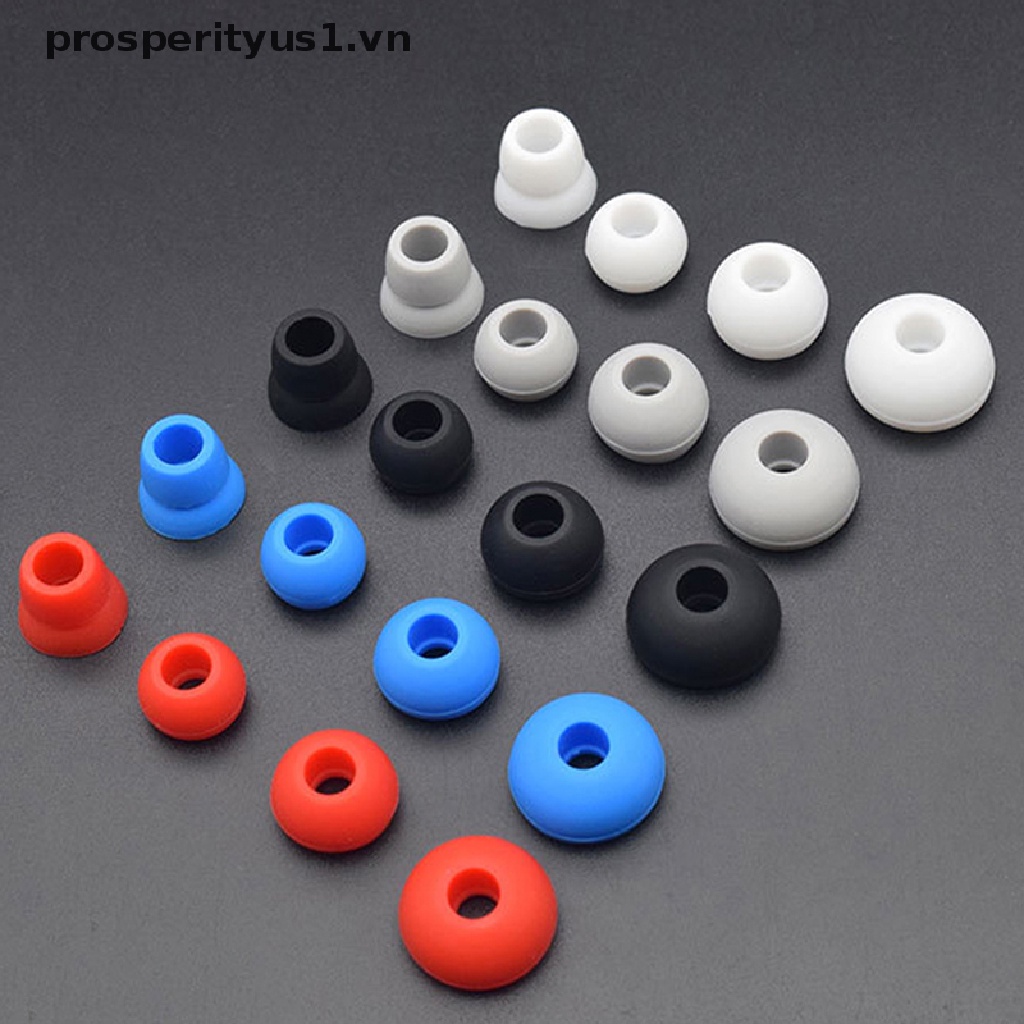 Set 1 Tai Nghe Nhét Tai Prosperityus 8 Nút Mềm Cách Âm Chống Trượt Có Thể Tháo Rời Cho Beats Power3