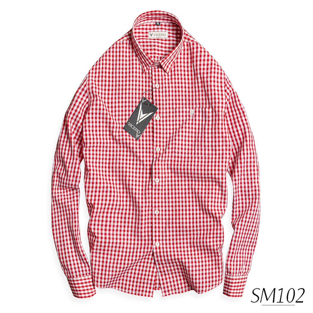 [Mã FAMALLT5 giảm 15% đơn 150K] Áo Sơ Mi Nam Vải Cotton Kẻ Sọc Thời Trang VICERO | BigBuy360 - bigbuy360.vn