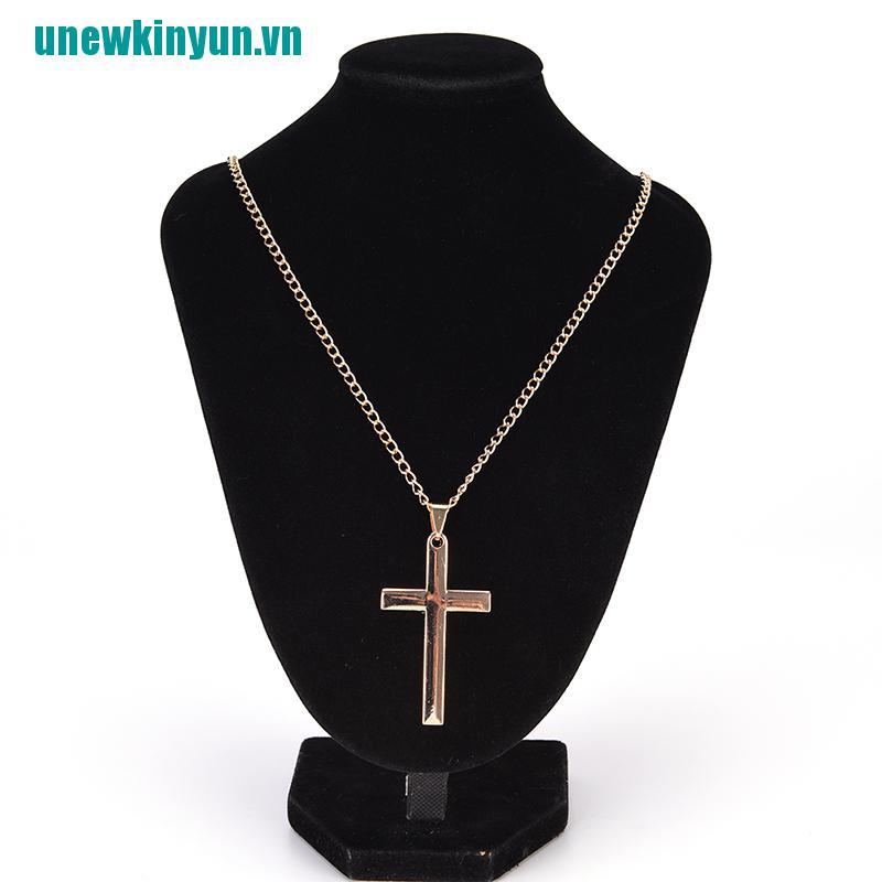 Y●Vòng cổ HìNh Chữ ThậP BằNg ThéP Không Gỉ