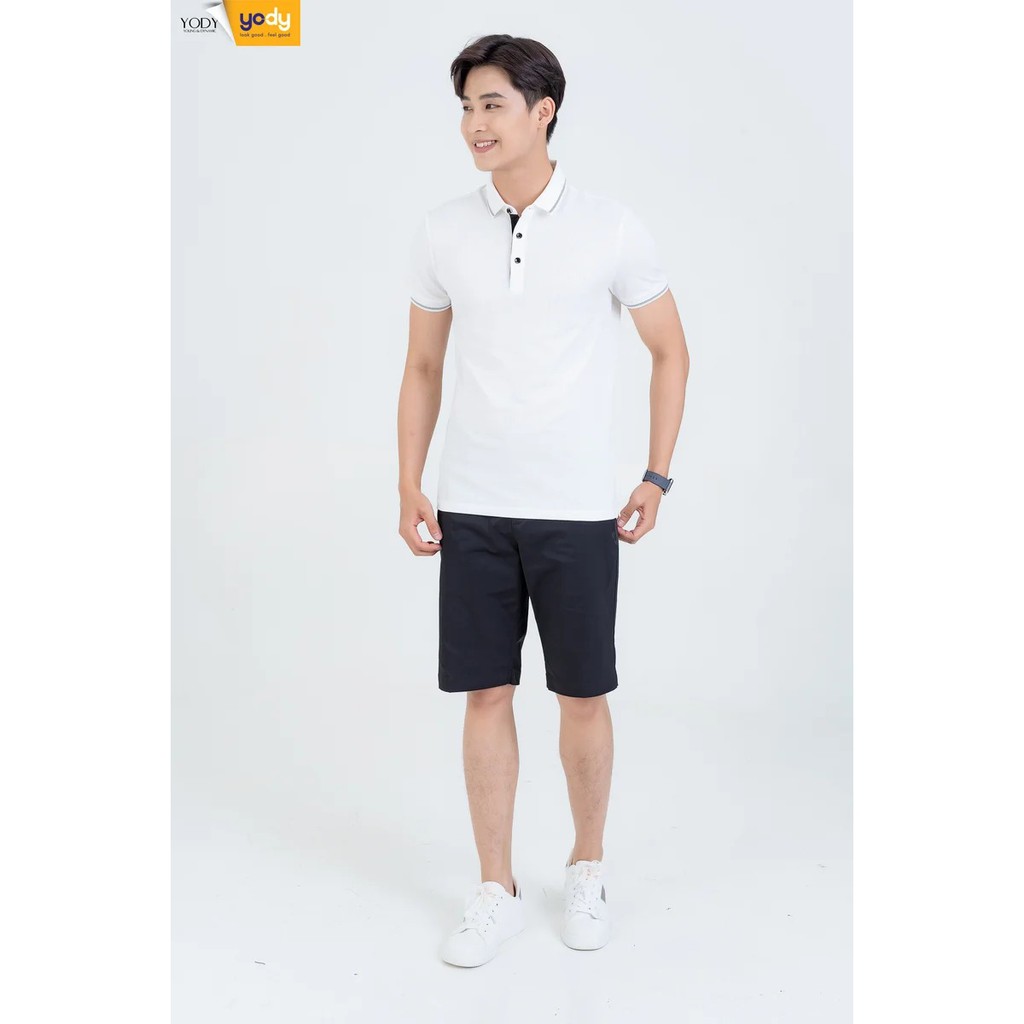 Áo Polo Nam Coolmax Lacoste YODY Chính Hãng, Áo Thun Polo Nam Thoáng Mát Kháng Khuẩn Co Dãn 4 Chiều APM3519