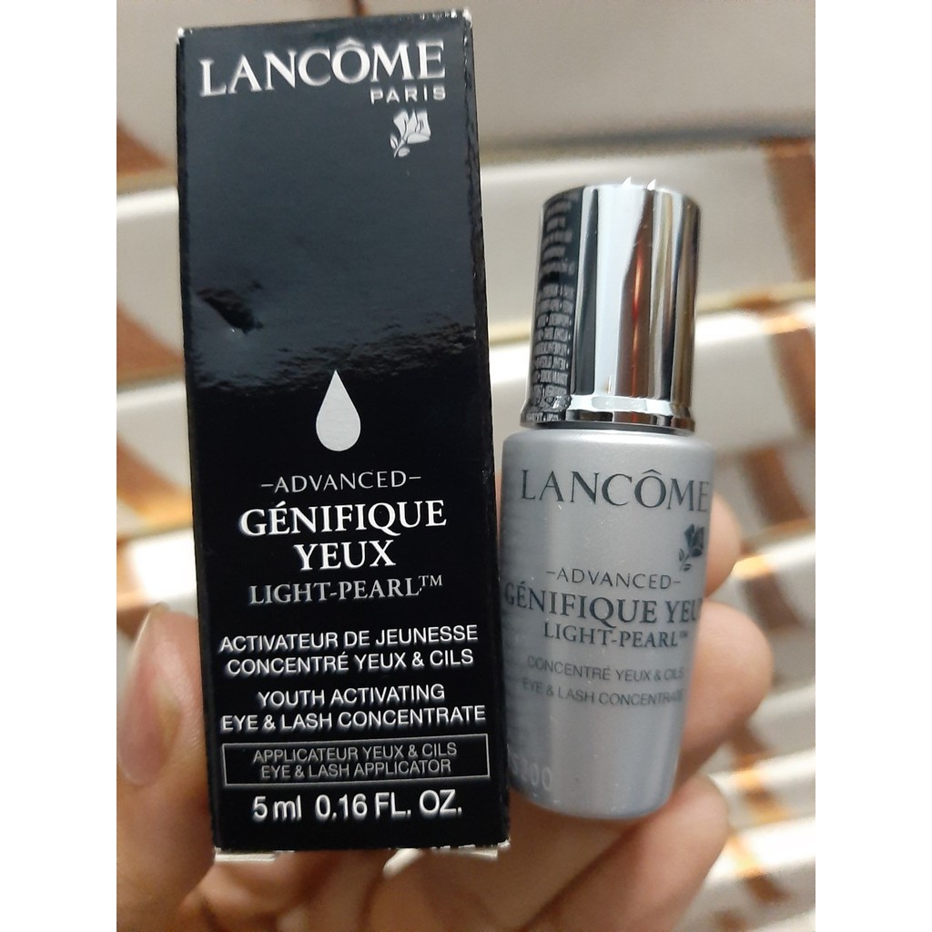 unbox hũ mini Tinh chất trẻ hoá và làm sáng da vùng mắt lancome Advanced Génifique Yeux