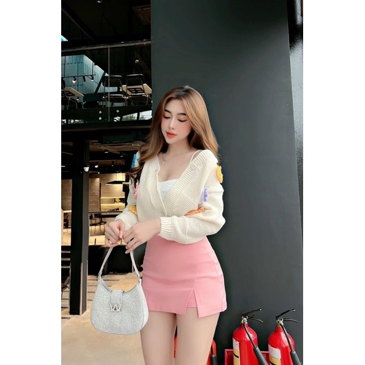 Áo Khoác Cadigan Len Lông Dứa Quảng Châu L1