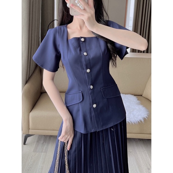 Set dập li túi chéo tay xoè