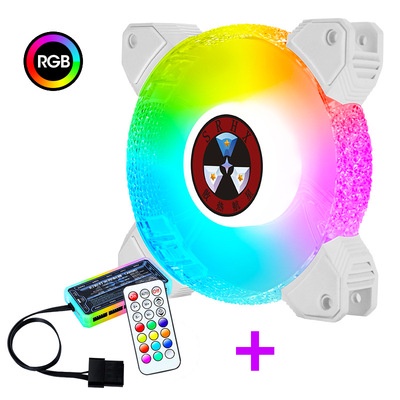 Quạt Tản Nhiệt, Fan Led RGB case 12cm hub cpu pc SRHX