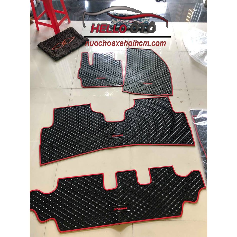 Thảm lót sàn ô tô cao su 3D mitsubishi xpander 2018-2020
