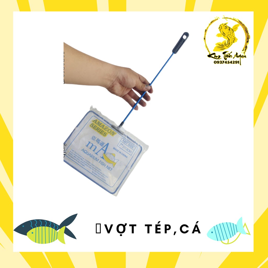 Vợt Vớt Cá Cảnh Các Loại Đủ Size