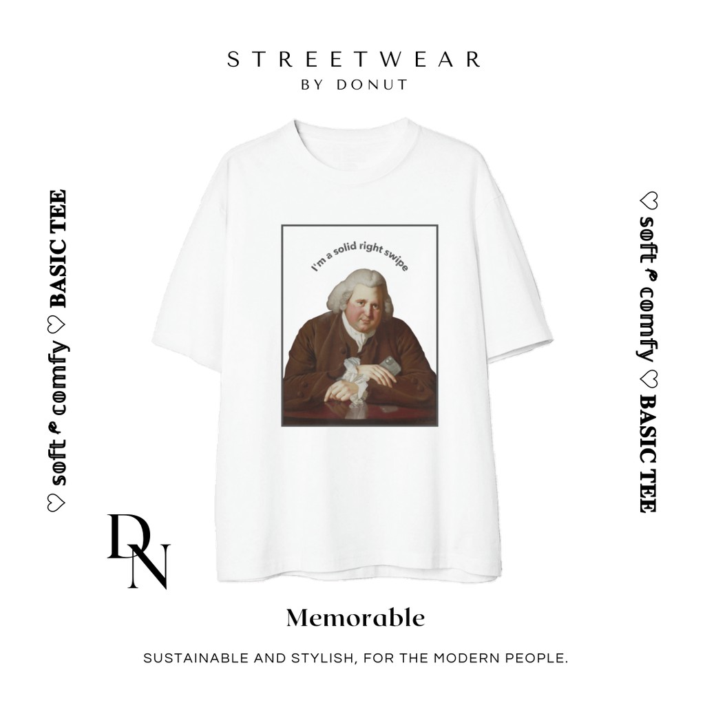 ÁO THUN COTTON OVERSIZE UNISEX RETRO