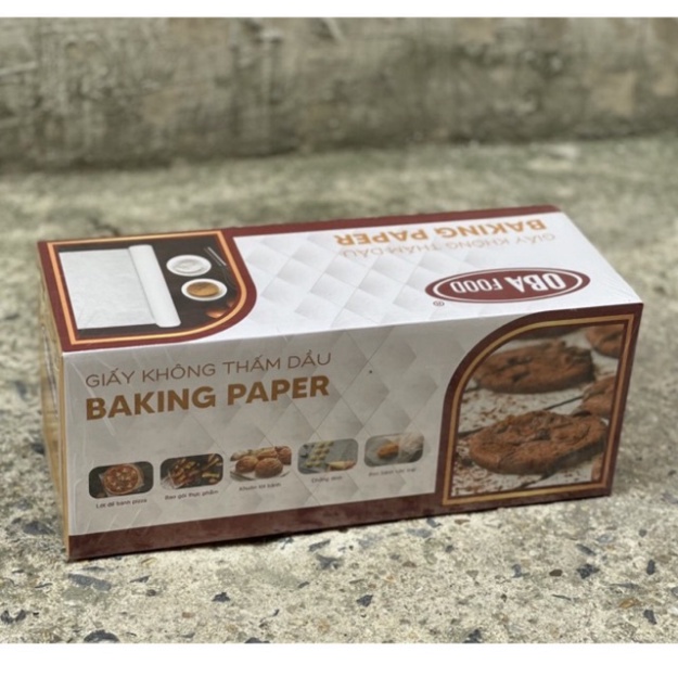 Giấy nướng bánh không thấm mỡ 30cm*75m BAKING PAPER
