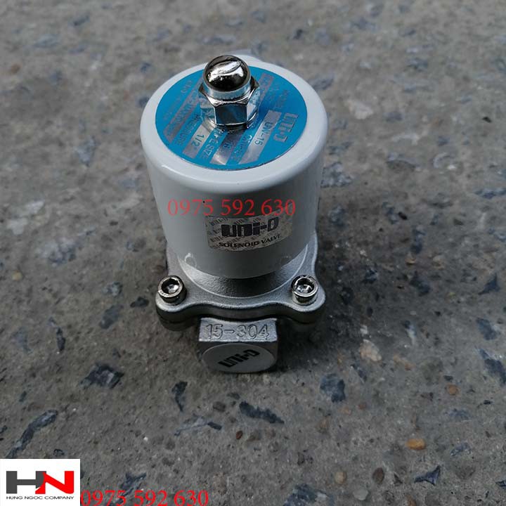 Van điện từ thường đóng inox 304 dùng trong môi trường nước, hóa chất