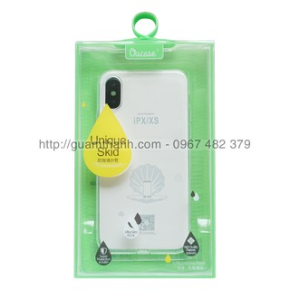 Ốp lưng iphone x xs dẻo oucase bền màu, trong suốt