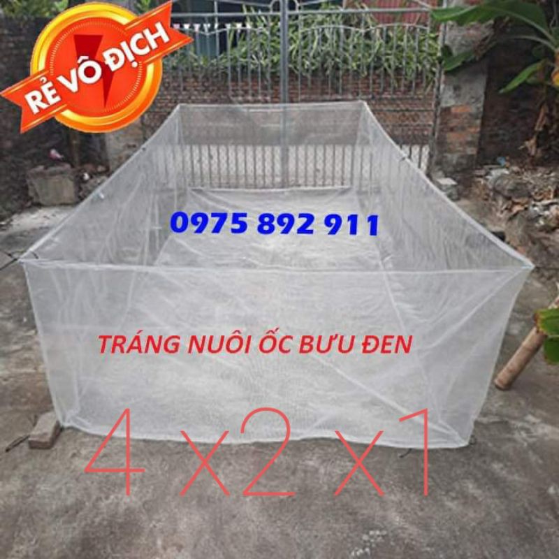 tráng nuôi ốc nhồi , ốc bưu đen - loại dài 4m , rộng 2m , cao 1m sản phẩm tốt 121