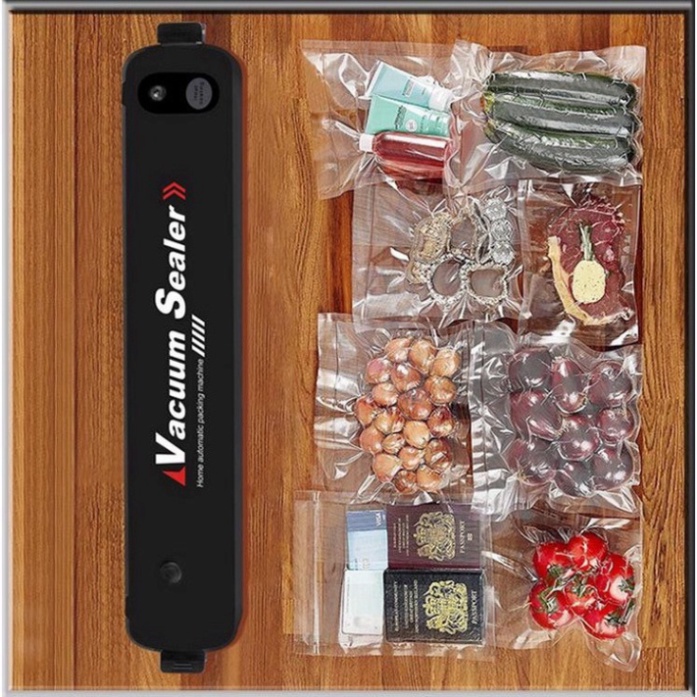 Máy hút chân không thực phẩm Vacuum Sealer- hút không khí triệt để, giữ môi tường chân không lý tưởng bảo quản thức ăn