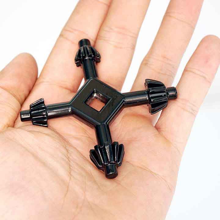 Khóa Đầu Kẹp Máy Khoan Chữ Thập 4 Trong 1