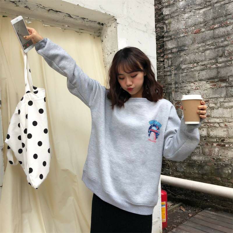 Áo Nỉ cổ tròn Nỉ bông 2 lớp INSANE