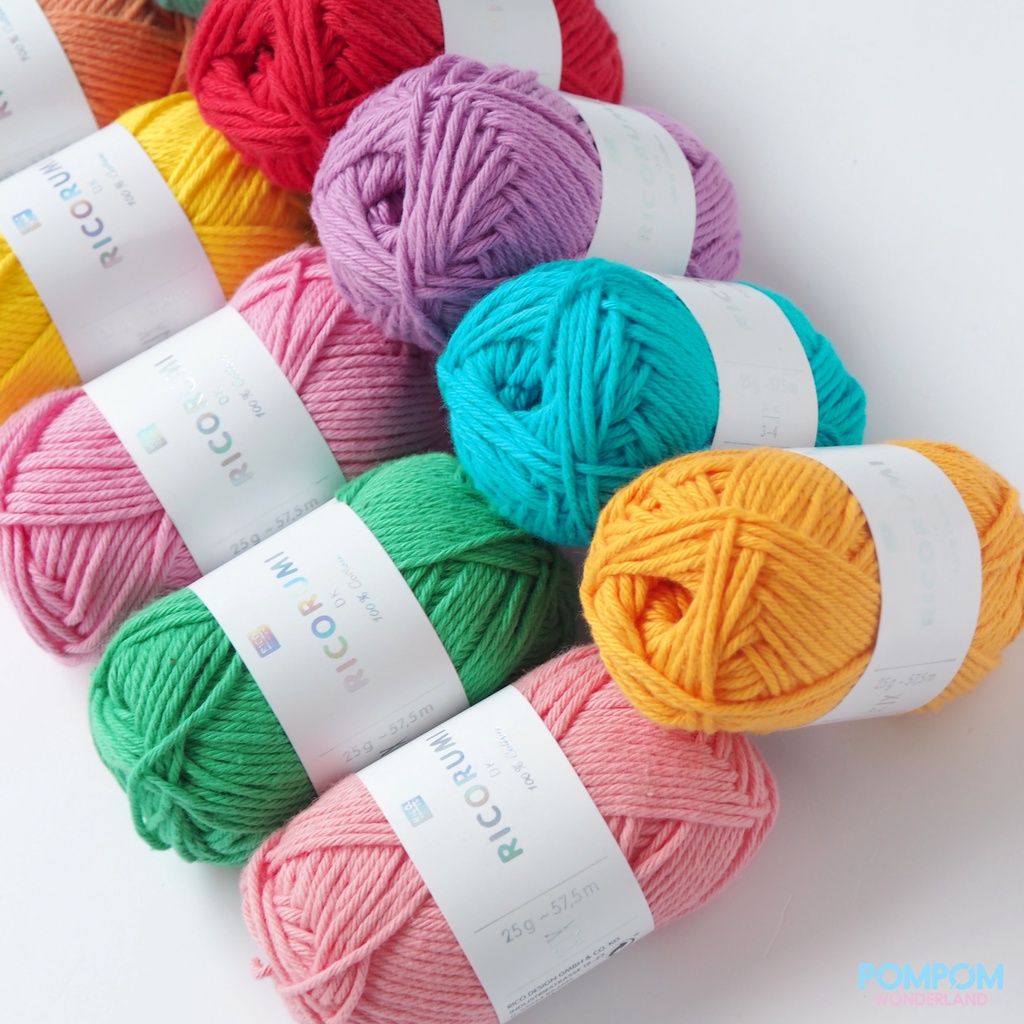 Len sợi Cotton Creative Ricorumi DK 25gr