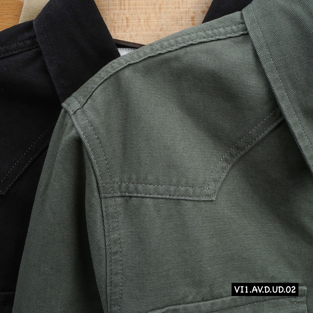 Aó sơ mi kaki nam Underness chính hãng Hàng việt nam xuất khẩu | BigBuy360 - bigbuy360.vn