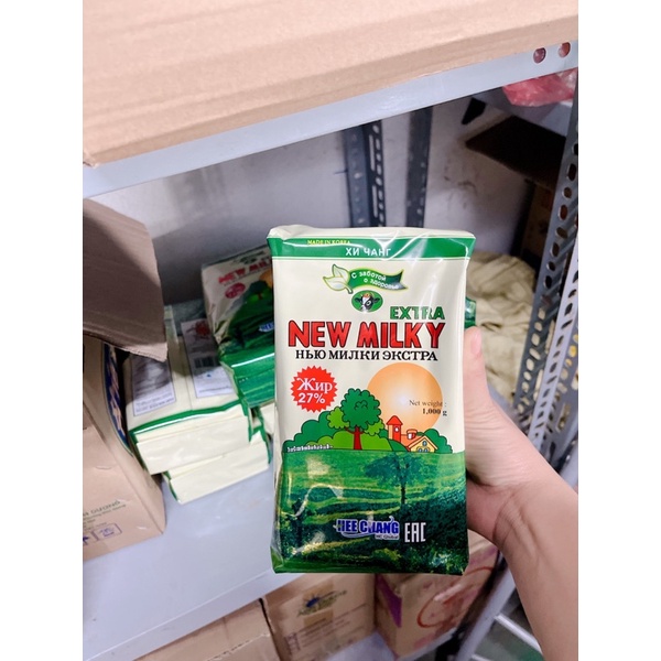 Sữa Béo Nga New Extra Milky Gói 1Kg - Date mới