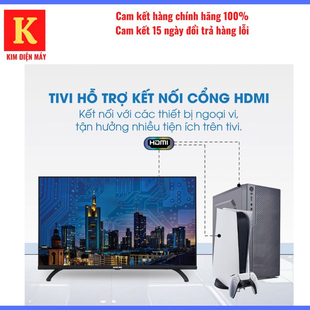 Smart tivi Darling 40FH964S-màn hình tivi 40 inch-android tivi-kết nối internet wifi-bảo hành 24 tháng toàn quốc