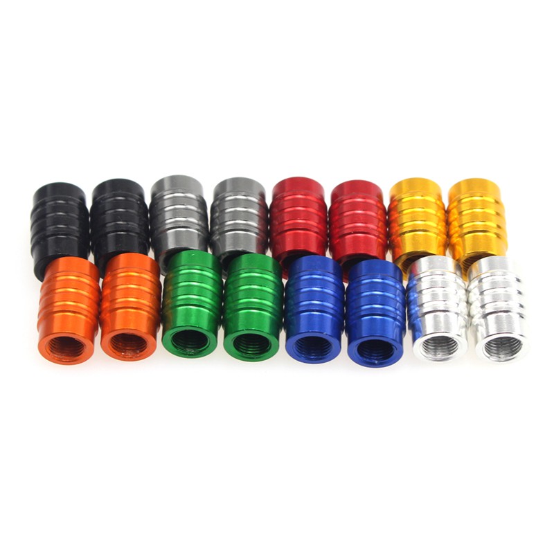 Motorcycle CNC Aluminum Accessorie Wheel Tire Valve Stem Caps CNC Airtight Covers For Yamaha /For Vespa /For BMW /For Honda /For Kawasaki /For Suzuki
