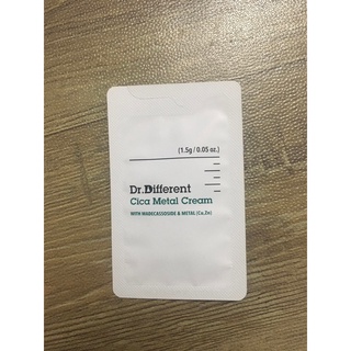 1 gói dùng thử kem dưỡng dr. different cica metal cream 1.5g