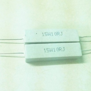 Điện trở sứ 15w10rj 2 cái