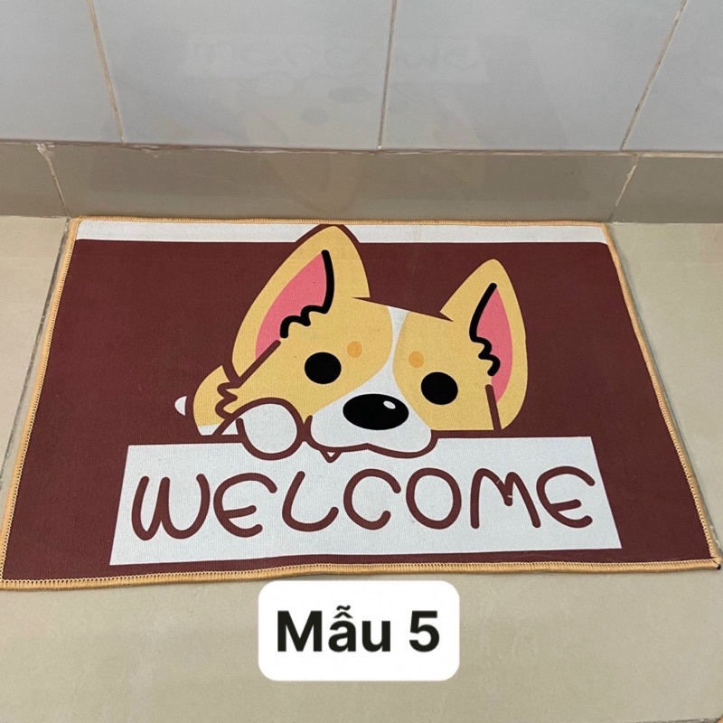 THẢM CHÂN HÌNH DỄ THƯƠNG - KÍCH THƯỚC 40 x 60cm