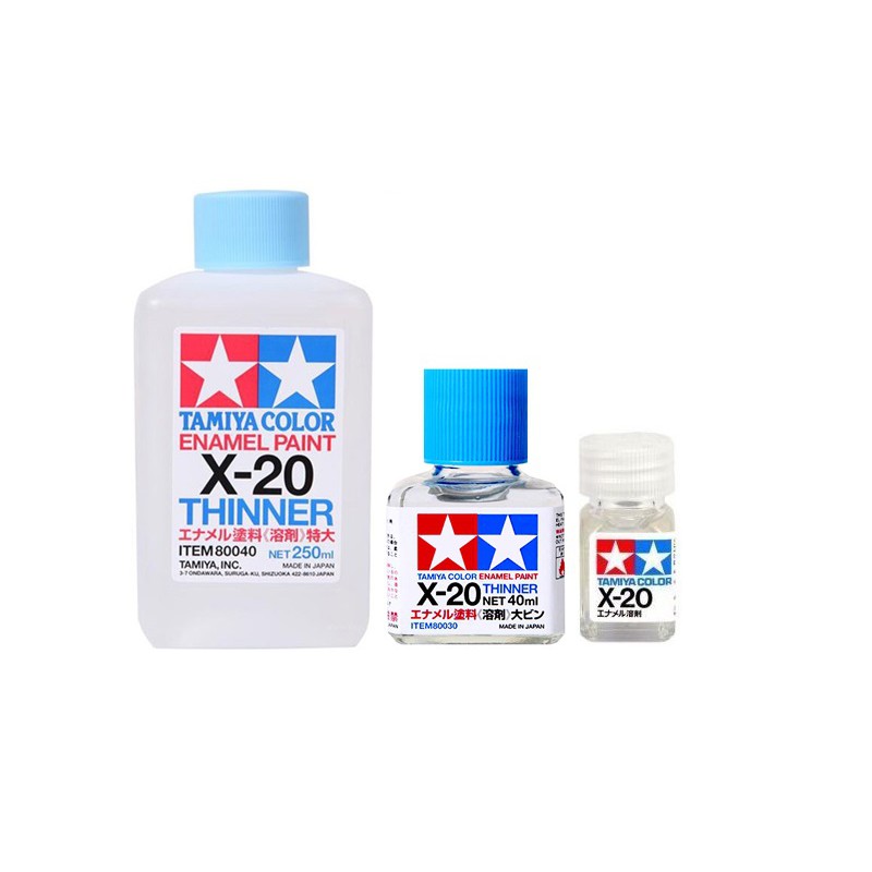 Dung dịch pha sơn Tamiya Thinner Enamel Paint X20 X-20 40ml/250ml