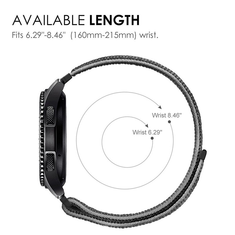 Sale 70% Dây Đeo Sợi Nylon 20mm Cho Đồng Hồ Xiaomi Huam, 9,20mm,#20 For Amazfit GTS Giá gốc 57,000 đ - 60A82