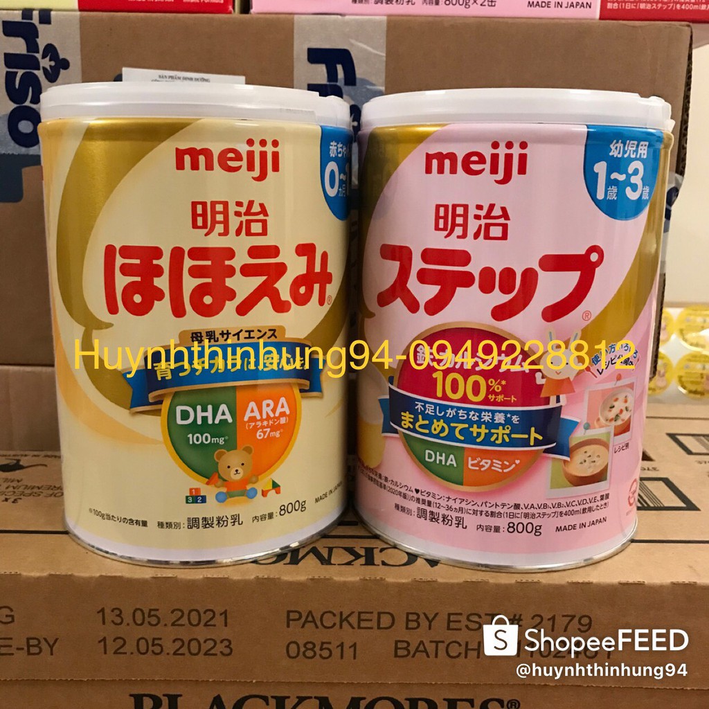 Sữa meiji số 9 Nội địa Nhật 800g Date 11/2022