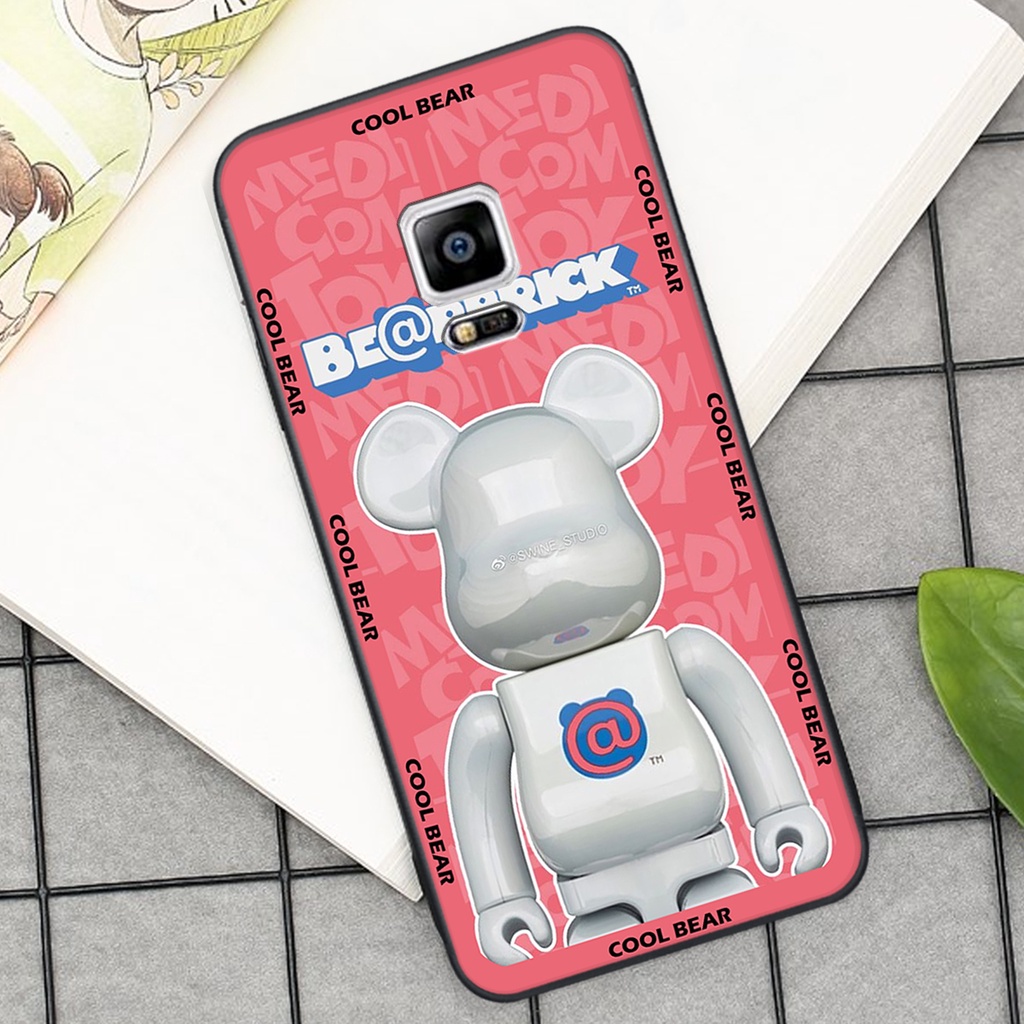 Ốp lưng Samsung NOTE 4 in hình K@ws, Cool Be@r SIÊU NGẦU