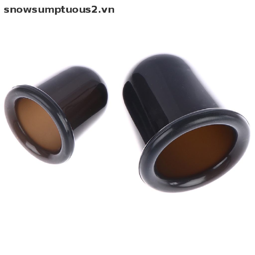 [Hàng mới về] Cốc giác hơi nâng cơ mặt và mắt mát xa bằng silicone màu đen dành cho làm đẹp