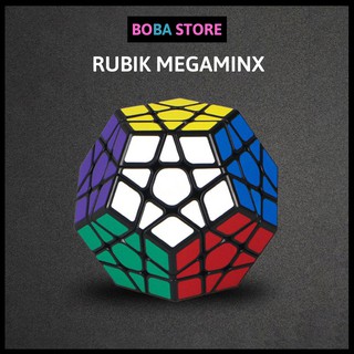Rubik Biến Thể 12 Mặt Megaminx 3x3x3. Rubic 12 Màu (Bản cao cấp) Boba Store