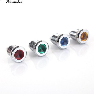 Đèn báo tín hiệu mini 12mm 6/12/24/220V