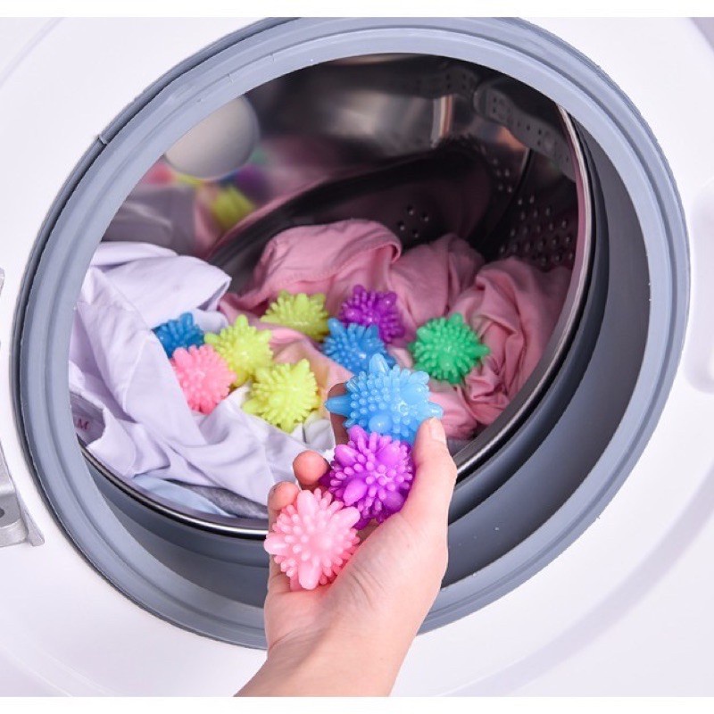Bóng giặt thông minh hình cầu gai, hỗ trợ giặt quần áo tự động