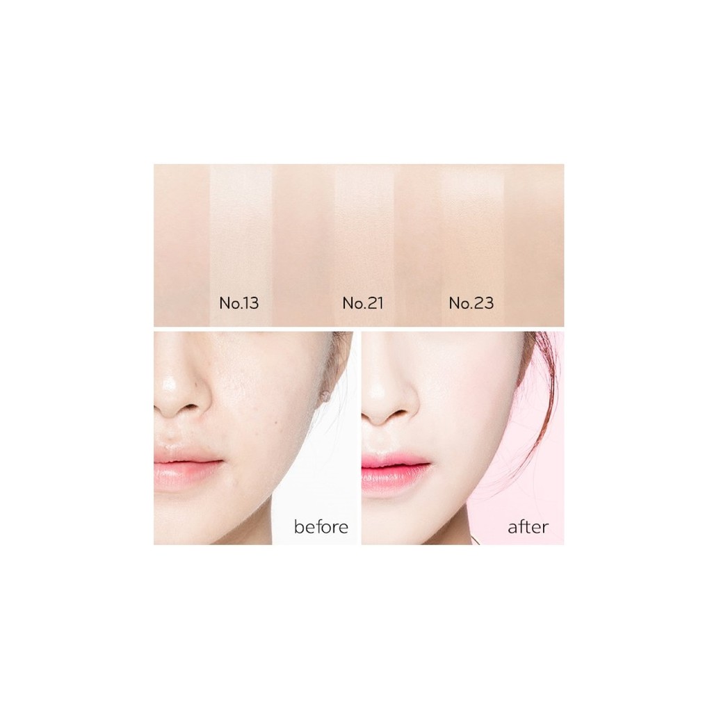 Phấn Nước Missha Velvet Finish Cushion Mỏng Mịn Che Phủ SPF50+ Pa+++ 15g .#21 Light Tông Sáng