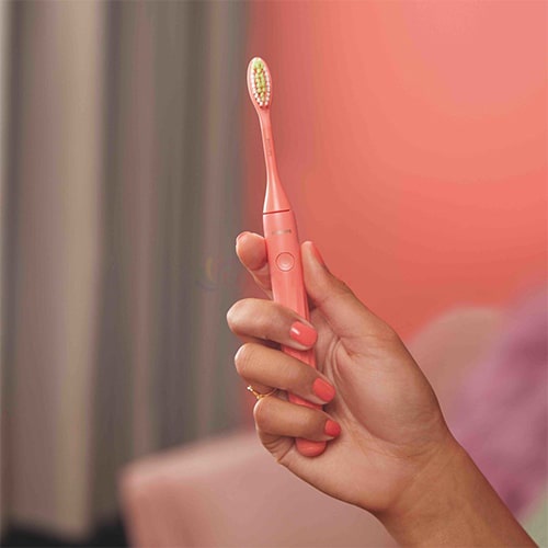 Bàn chải điện dùng pin Philips One Sonicare Battery Toothbrush HY1100 - Hàng nhập khẩu