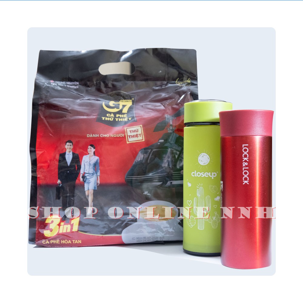 Cà phê hòa tan sữa 3in1 G7 bịch 50 gói x 16g