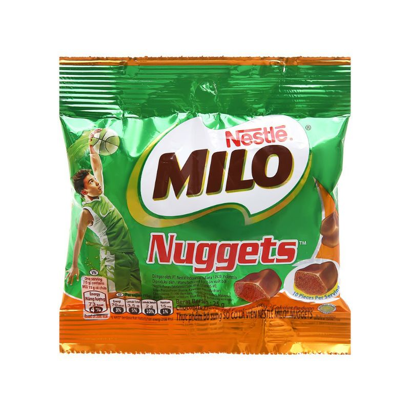 Socola viên Milo Nuggets gói 25g