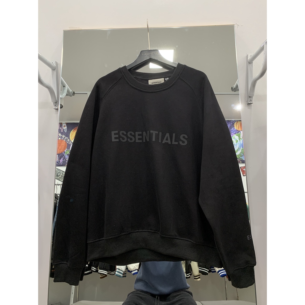 Sweater form rộng - Áo Essential 3 màu đen, trắng, nâu - 97 Northside