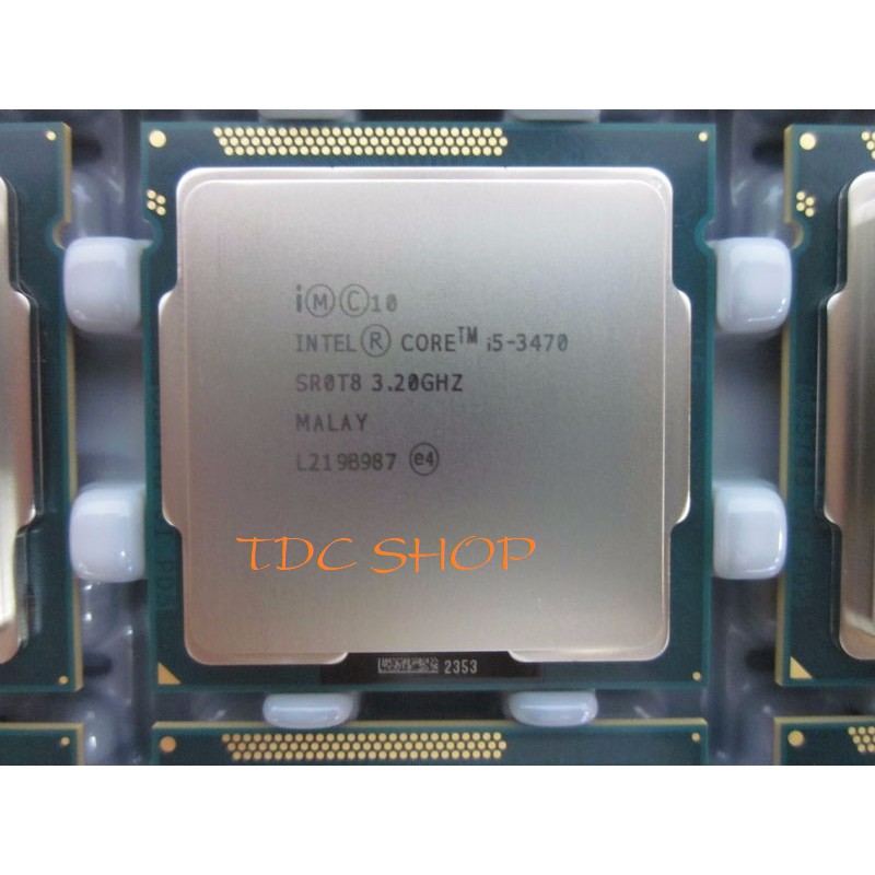 Bộ vi xử lý intel core i7 3770 ; i7 2600;  i5 2400, i5 2500, i5 3470, i5 3570 Socket 1155 .Tặng keo tản nhiệt loại nhỏ