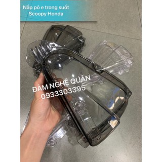 Nắp pô e trong suốt Scoopy ESP Honda màu trắng / màu đen khói loại tốt mới 100% 💰 190,000 VND / 1 cái
