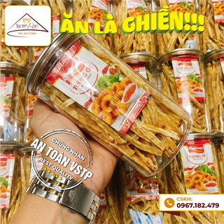 Khô cá thiều cắt sợi tẩm vị 250gr - đồ ăn vặt sài gòn tphcm vừa ngon vừa rẻ đặc sản 3 miền hương quê