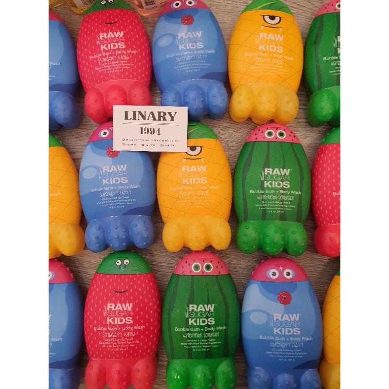 Gel Tạo Bọt Bồn Tắm - Raw Sugar