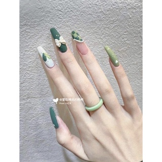 Móng Úp Thiết Kế Đính Nơ