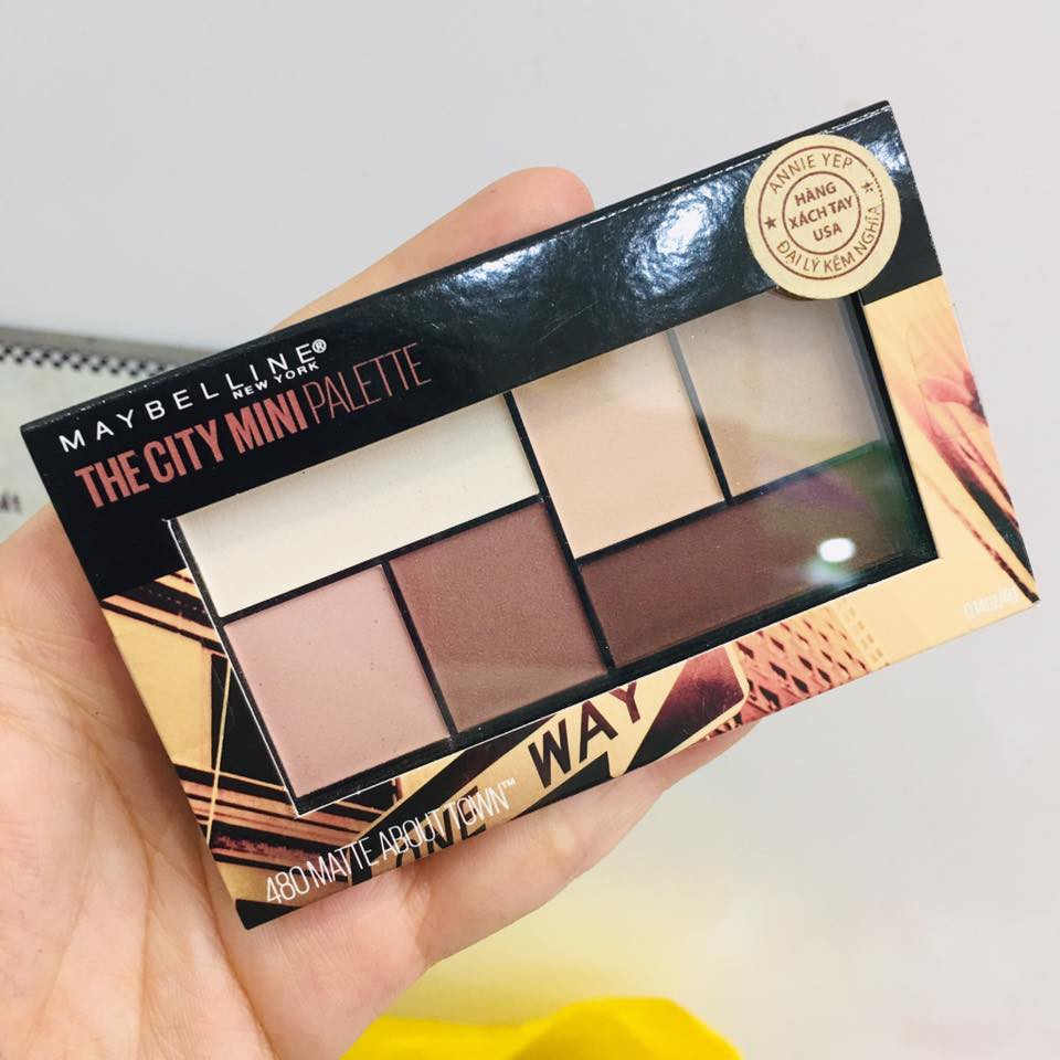 Bảng phấn mắt mini Maybelline The City Mini Palette hàng xách tay Mỹ